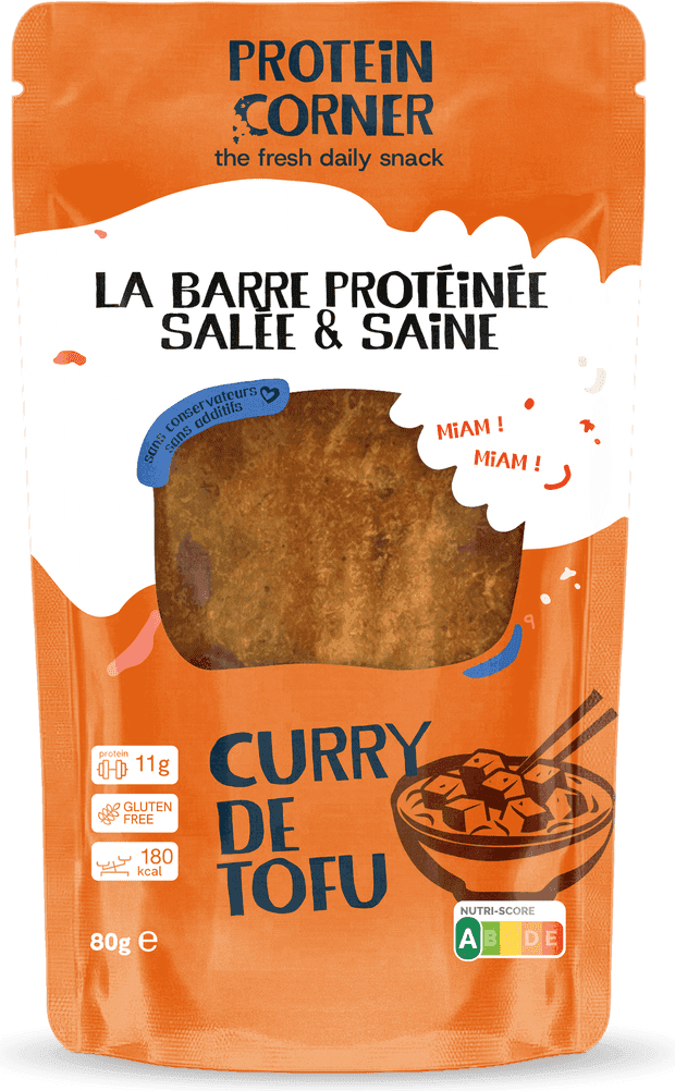 Sachet Protein Corner Curry de Tofu.